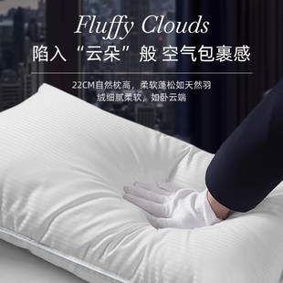 斯得福枕头抗菌防螨酒店专用高弹枕芯成人男护颈椎舒适家用可水洗