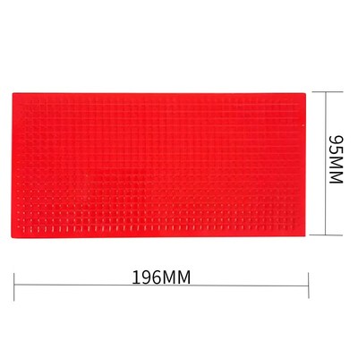 汽车后尾灯修补贴车灯罩破损补洞 3片适用于尾灯修复工具胶粘贴片