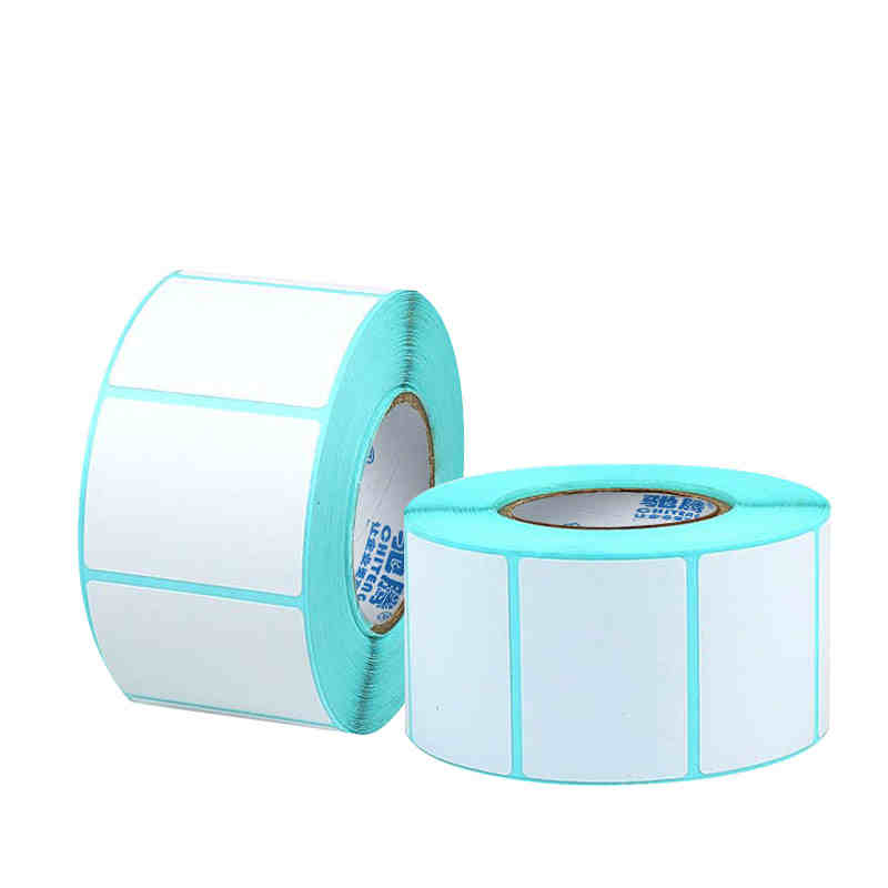 奶茶店热敏条码打印纸 40*30*800单防不干胶标签纸整箱24卷包邮