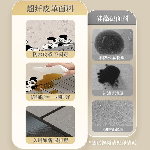 【超纤皮革】滚筒洗衣机垫子全自动防尘套鞋柜防水防晒微波炉盖布