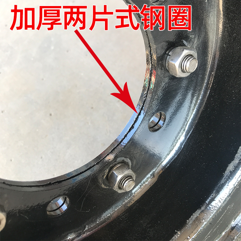 叉车实心轮胎杭叉合力3/3.5吨28x9-15前轮650-10后轮实心充气轮胎