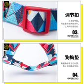 新款 狗狗牵引绳狗绳子柯基法斗金毛边牧宠物用品 宠物胸背带背心式