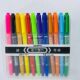 12色小双头笔记号笔勾线笔物流笔彩色油性笔黑色小记号笔画笔 包邮