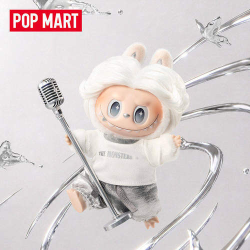 POPMART泡泡玛特拉布布THE MONSTERS 复古理发店搪胶毛绒挂件盲盒