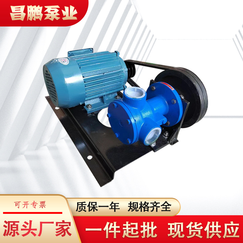 NCB1.2转子泵树脂沥青米浆高粘度小型齿轮泵铸铁内啮合电动抽油泵