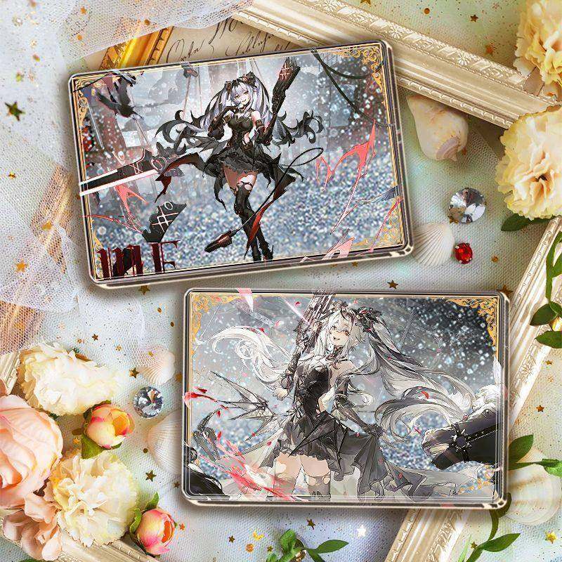 战双帕弥什洁塔薇&middot;破晓周边 亚克力流沙麻将桌面卡砖立牌摆件礼