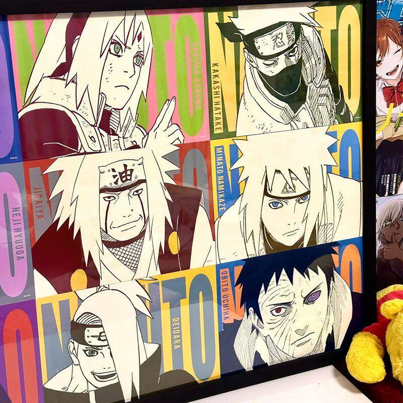 新款现货日谷 25周年展艺术卡火影忍者卡卡西佐助鸣佐鼬二创卡卡