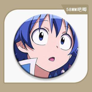 饰胸章cos 入间同学入魔了周边马口铁徽章吧唧谷子胸针学生礼物装