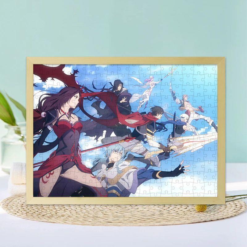 新款全职高手3全家福国漫周边二次元高颜值木质相框拼图好友送礼