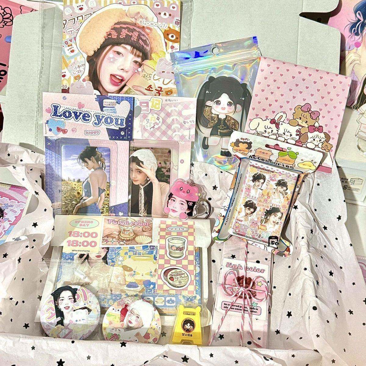 新鞠婧祎饭制随心配漫改小卡可爱明信片周边应援物立牌数量感值9.