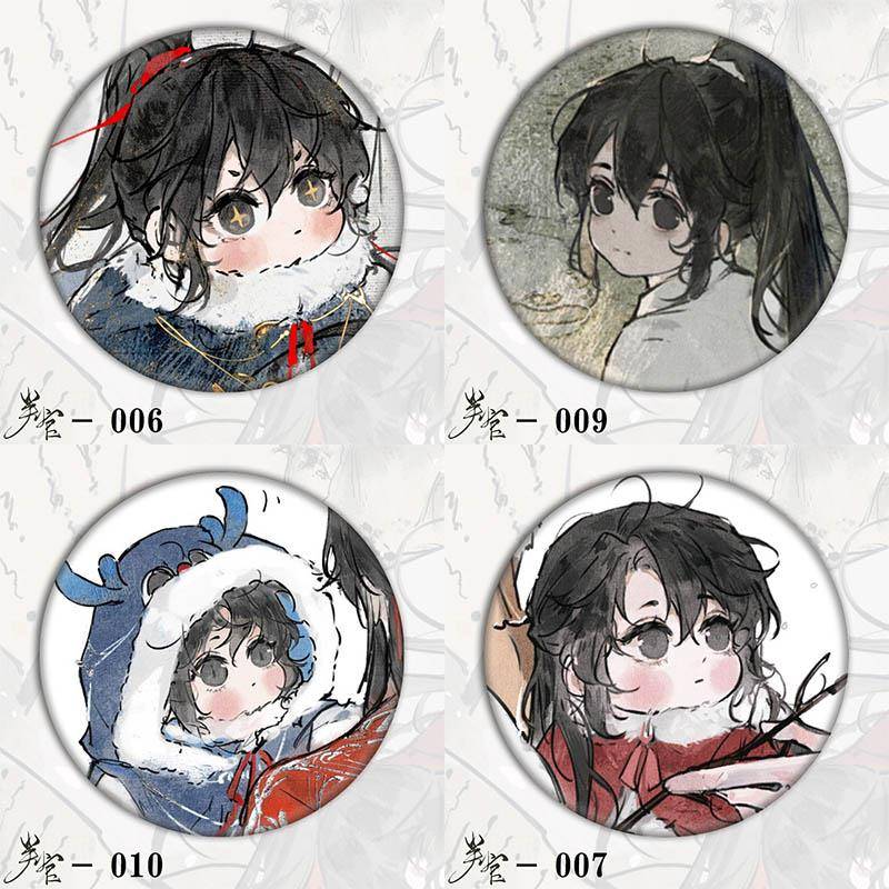 判官头像徽章动漫吧唧二次元镭射同人胸章58mm75mm胸针礼物礼品