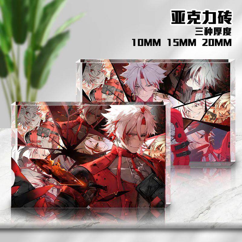 鸣潮同人周边伤痕透明亚克力砖水晶相框学生精美周边二次元立牌