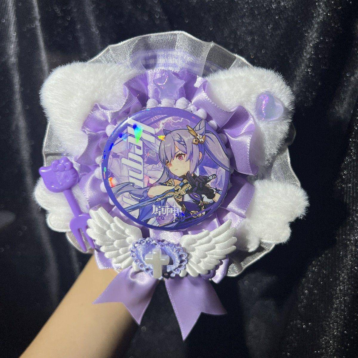 白菜价吧唧托二次元痛包装饰物手工diy饰品徽章托现货周边挂件