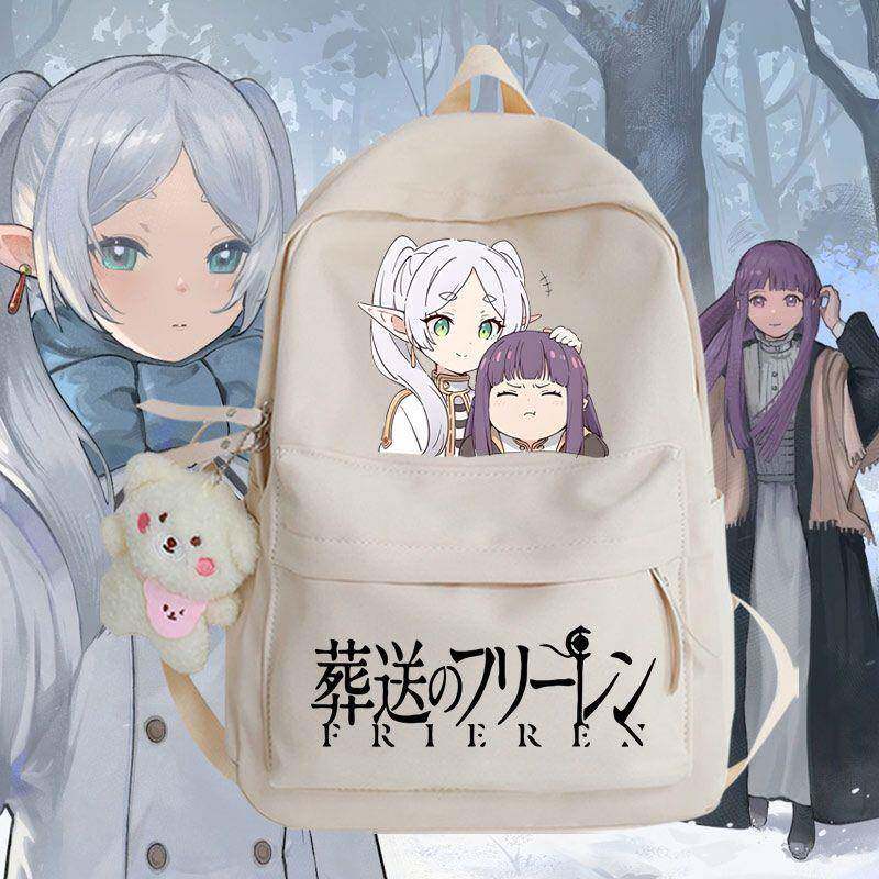 葬送的芙莉莲二次元动漫菲伦芙莉莲男女双肩背包青少年学生书包ww