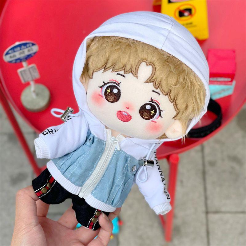 黄子弘凡棉花娃娃黄子弘凡棉花娃娃10cm印花体可爱超萌精致毛绒娃