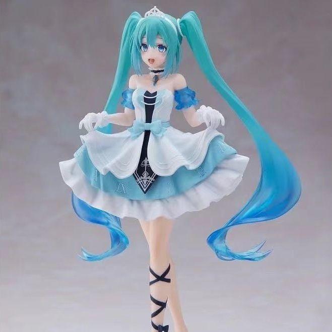 初音未来灰姑娘手办童话仙境公主殿下二次元动漫桌面摆件机箱模型