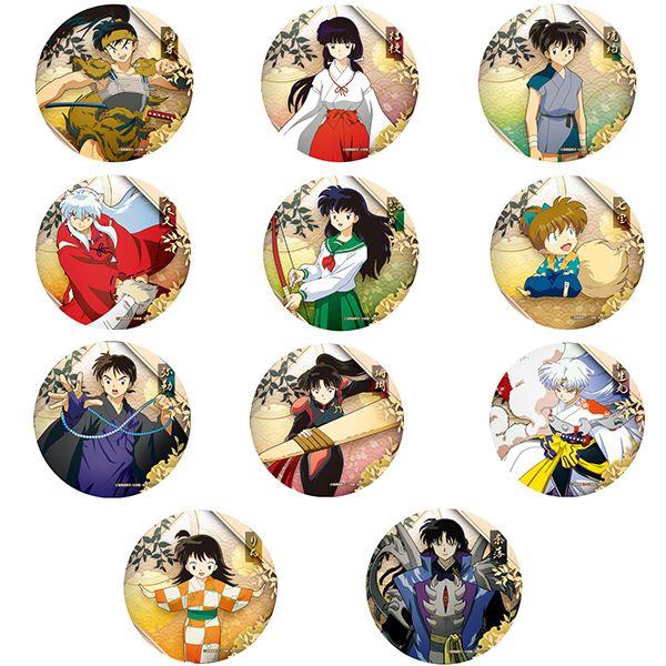 犬夜叉动漫周边徽章日暮戈薇杀生丸桔梗刹那犬夜叉挂件胸章吧唧