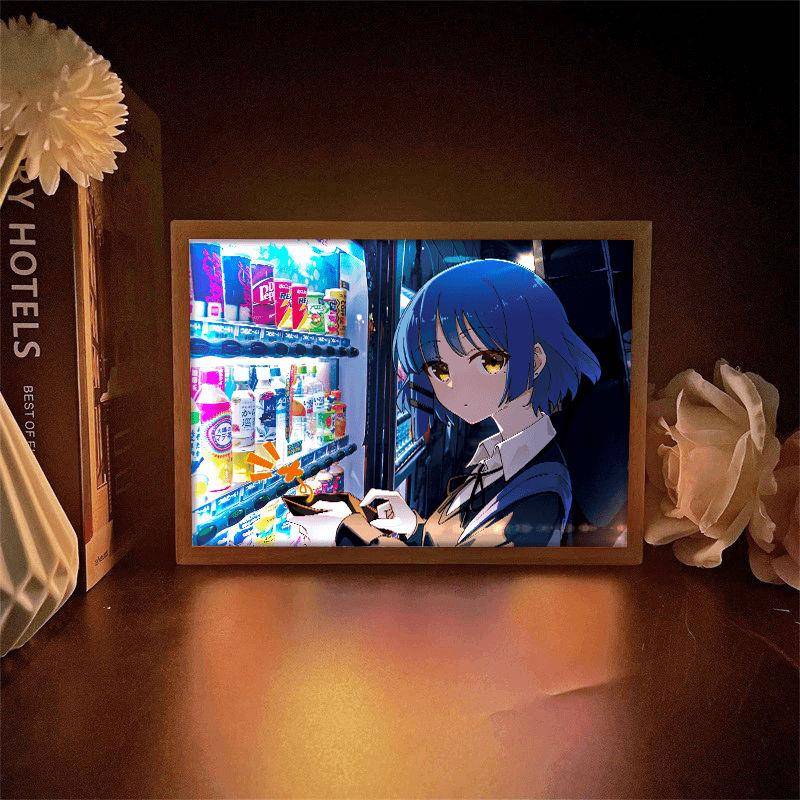 孤独摇滚灯光画二次元动漫周边小夜灯装饰山田凉后藤一灯光画装饰