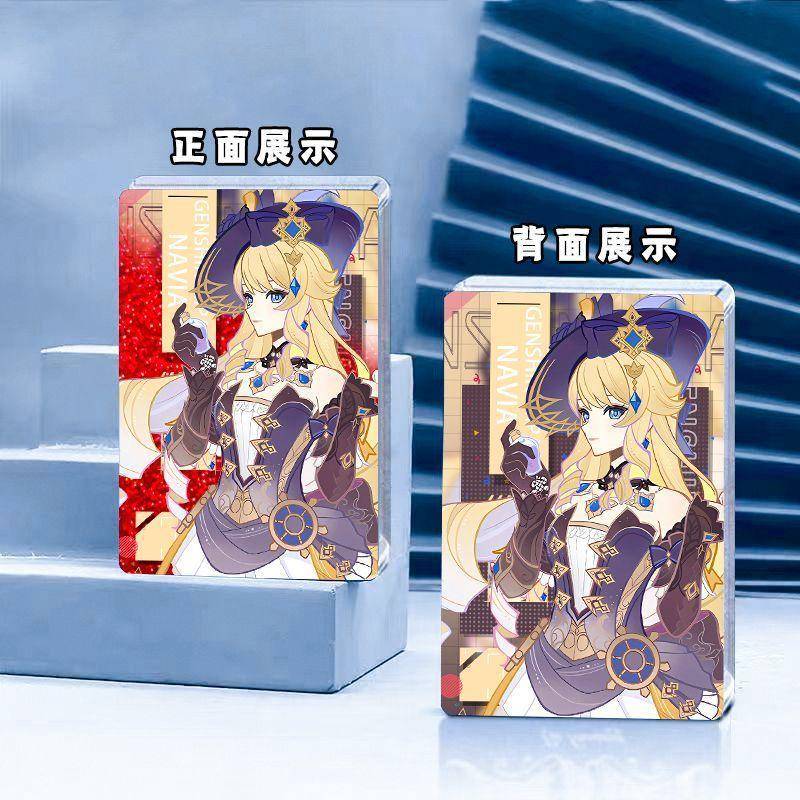 芙宁娜娜维娅希格雯馥郁幻想流麻流沙麻将卡砖游戏周边谷子收藏
