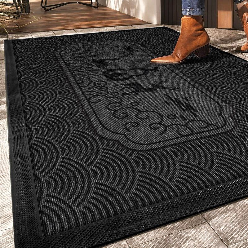 入户地垫2024新款中式高级玄关进门垫子防滑耐脏可U擦免洗家用脚,居家布艺,入户地垫,淘宝优惠券,粉丝福利购,淘宝优惠卷