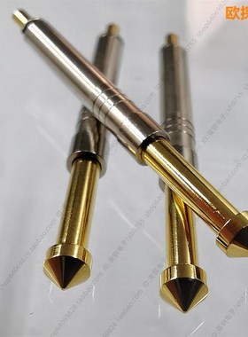 PH5E探f针 35MM圆锥头测试针 圆尖头一体测试探针 317MM弹簧针