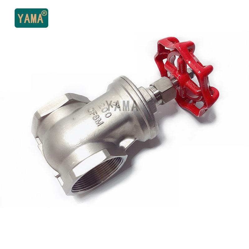 201丝扣闸阀内螺纹304不锈钢闸阀 螺纹自来水管件开关4分 6分 1寸