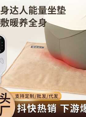 艾灸坐垫海盐内芯电加热熏灸仪海盐热敷电热包家用办公室臀部坐垫