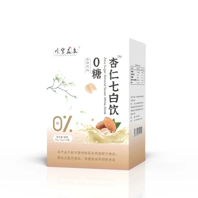 杏仁七白饮膳食纤维代餐粉代餐奶昔以白养白早餐粉早餐冲饮粉