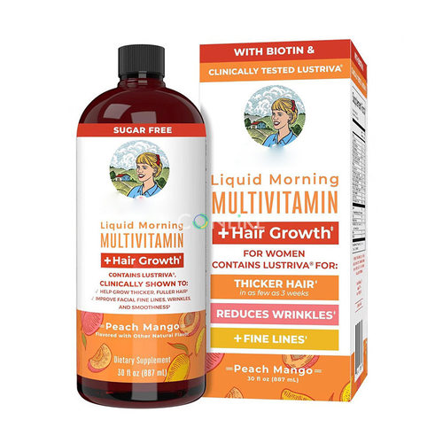 现货TK爆款Multivitamin女性头发维他命液体复合多维维生素水