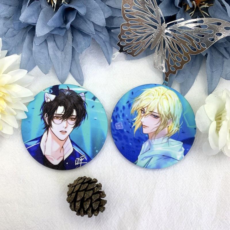 海洋之约系列徽章 白楚年兰波周边吧唧动漫星幻胸针谷子