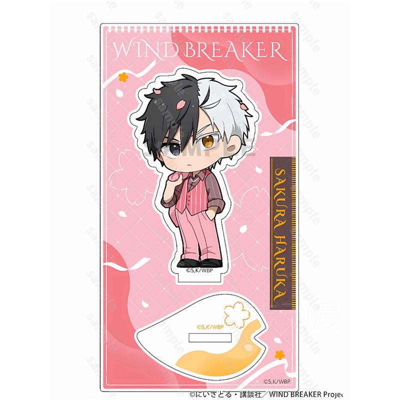 【背景板】铃防风 春日 Q版粉西装立牌摆件