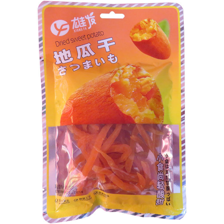 红薯条红心地瓜干农家红薯干自制红番薯地瓜零食健康休闲食品