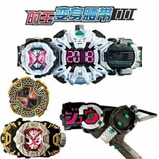 假面勇士骑士时王武器手办表变身腰带时空驱动器变形枪剑男孩玩具