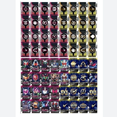 国产白帝卡帝骑卡片全套假面骑士decade卡片CSM白帝品红卡盒剑