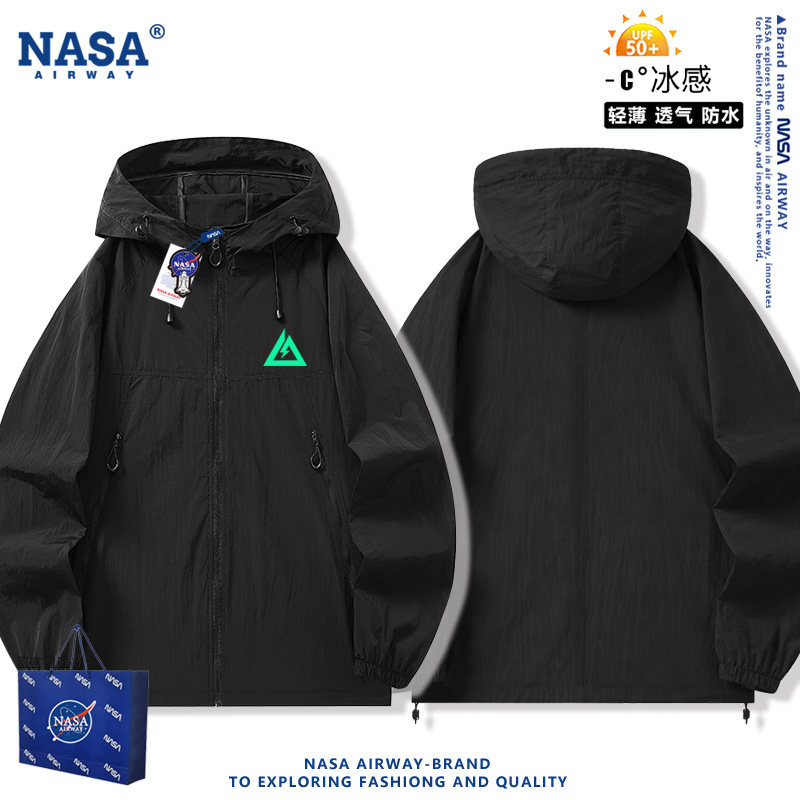 NASA AW三角洲行动游戏周边防晒衣男女轻薄透气户外夹克外套夏季