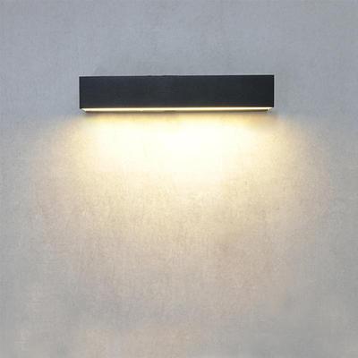 户外壁灯防水长条外墙灯庭院围墙店面门口招牌门牌单面发光壁灯