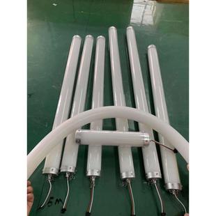 工程款 低压24V圆管360度发光单色霓虹灯条 D40mm全彩硅胶霓虹管