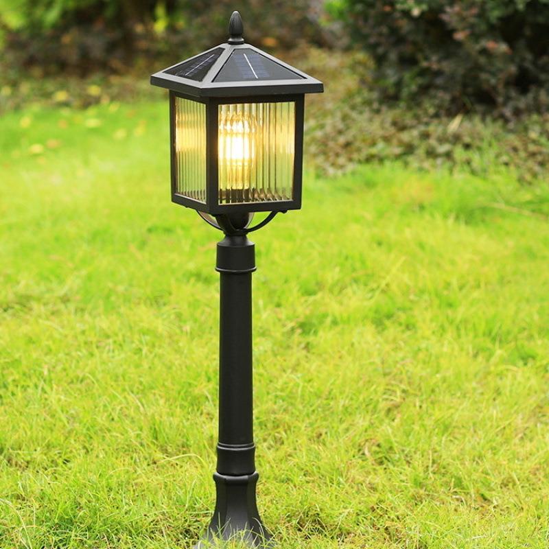 太阳能坪灯户外太阳能庭院灯防水地灯地灯地插式园林花园灯