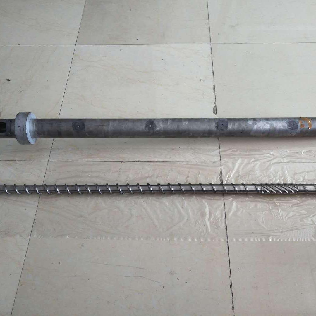 东莞 φ55螺杆 PE软管挤出用挤出机螺杆机筒，价格优美