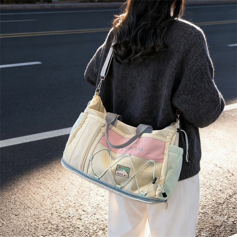 旅行包女大容量轻便多功能斜挎包休闲健身包短途出行高颜值收纳包,箱包皮具/热销女包/男包,旅行袋,淘宝优惠券,粉丝福利购,淘宝优惠卷