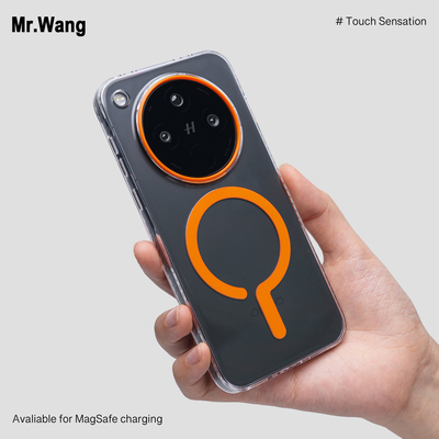 问号高透不发黄手机壳适用OPPOFindX9磁吸保护套简约时尚高级男女