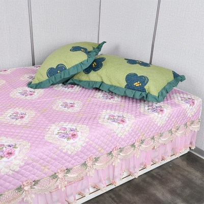 欧式榻榻米床盖防滑床单罩套大炕盖布定制软垫子单件折叠盖巾包邮