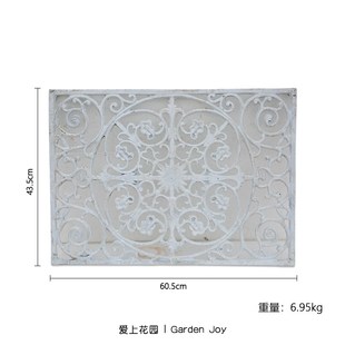 爱上花园丨园艺用品 花园庭院门廊入口处  铸铁欧式地垫 脚踏板
