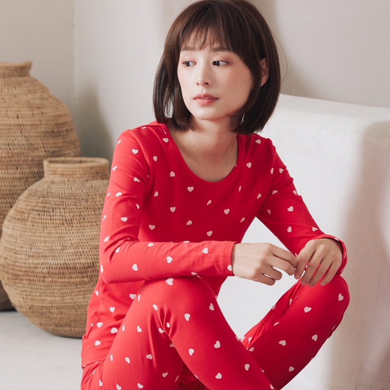 秋衣秋裤女纯棉套装少女全棉毛衫女大童学生内穿女士保暖内衣裤