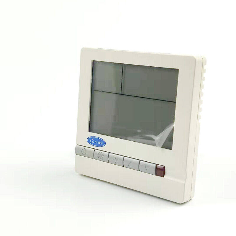 婵筠开利中央空调液晶温控器TMS710SA风机盘管三速开关控制面板TM