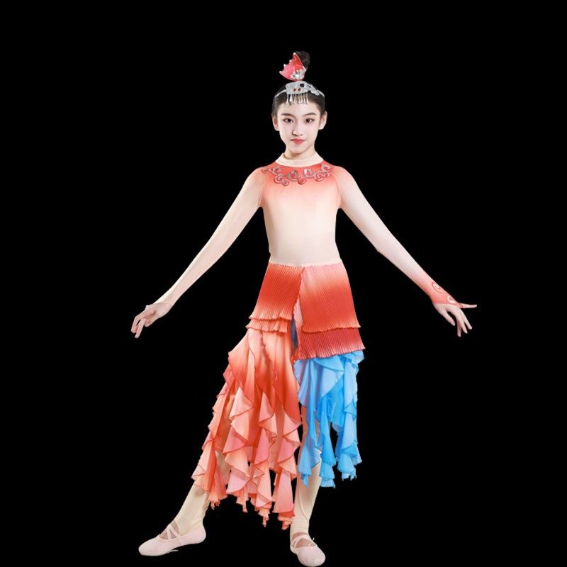 新款小荷风采云波里锦鲤跃儿童表演服鱼儿欢歌演出服小鱼儿舞蹈服,童装/婴儿装/亲子装,儿童演出服,淘宝优惠券,粉丝福利购,淘宝优惠卷