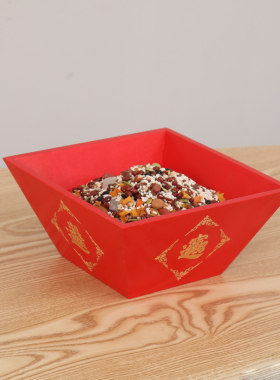 实木米斗开业摆件招财升斗婚庆四方老式抓周结婚用升子斗升搬迁