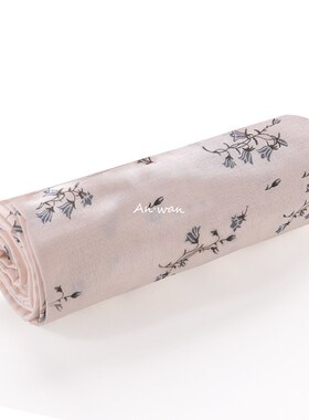 安晚 初生婴儿包单纱布盖毯宝宝包巾防惊跳新生儿襁褓巾夏空调房