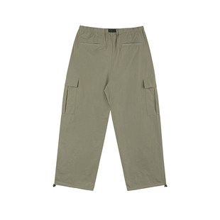 锦棉宽松腰带户外防风休闲裤 锥形裤 百搭潮 7oz机能多袋工装 IDLT