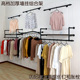 童装 店衣架展示架男女装 上墙侧挂架 铁艺展示架壁挂侧挂架服装 新款
